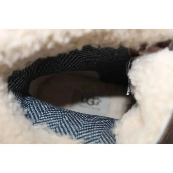 UGG ZEA leather wedge booties 11 - Picture 2 of 13